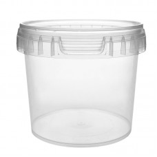 366 ML CLEAR TAMPER EVIDENT TUB and LID 366 ML CLEAR TAMPER EVIDENT TUB and LID